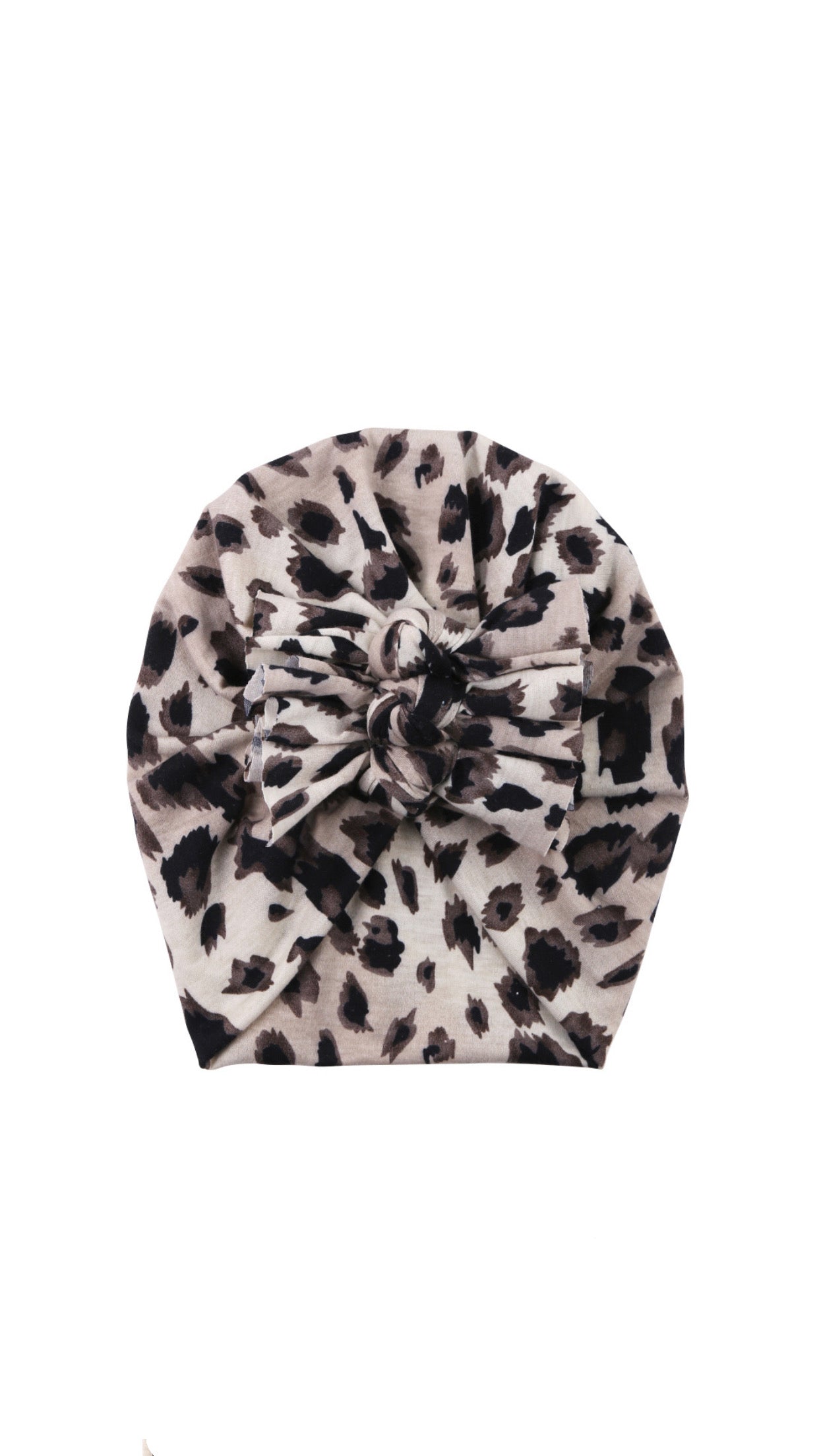 Triple Knot Turban - Leopard